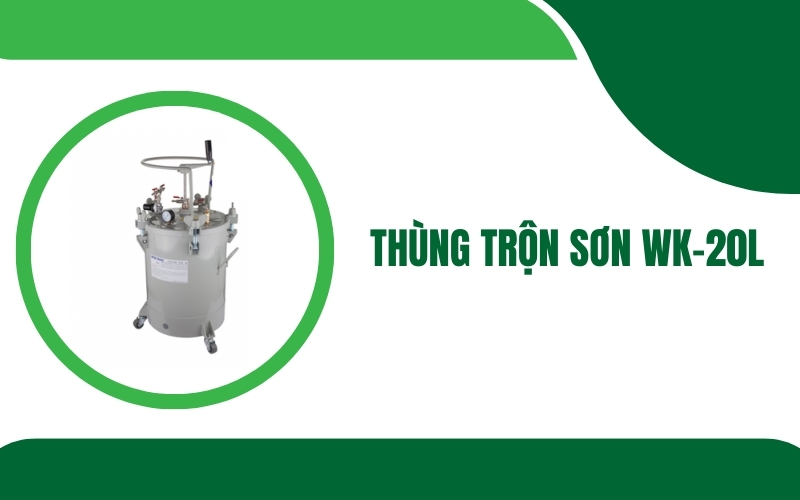 Thùng trộn sơn WK-20L