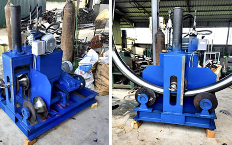 Máy uốn ống thủy lực BA5