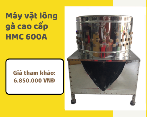 Máy nhổ lông gà cao cấp HMC 600A - Giá tham khảo: 6.850.000 VNĐ