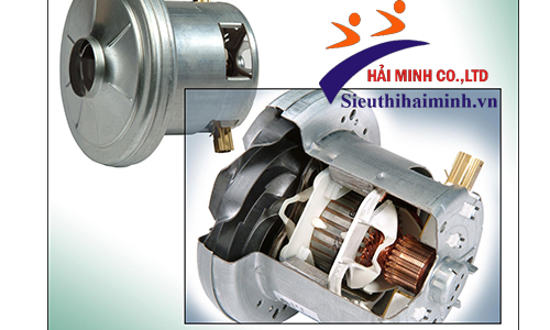 Chi tiết motor máy hút bụi chính hãng