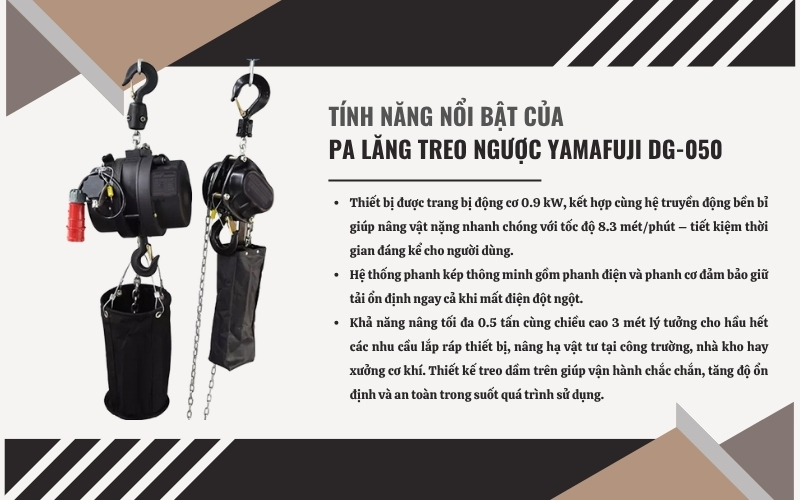 Tính năng vận hành mạnh mẽ và an toàn tuyệt đối