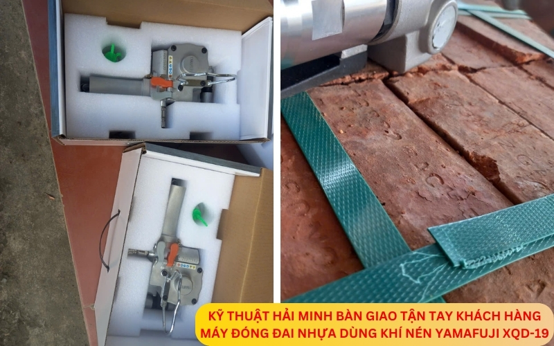 Kỹ thuật bàn giao, hỗ trợ khách hàng sử dụng máy tận nơi