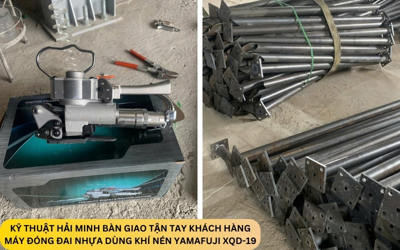 Kỹ thuật bàn giao, hỗ trợ khách hàng sử dụng máy tận nơi