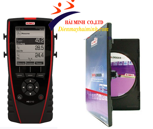 Máy đo nhiệt độ, độ ẩm không khí KIMO HQ 210