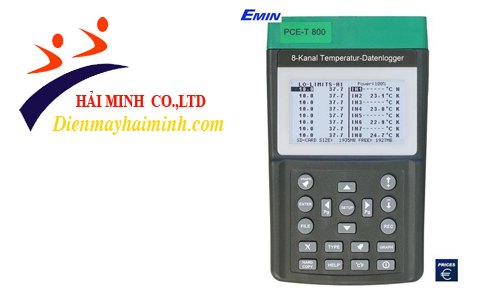 Máy đo nhiệt độ tiếp xúc PCE-T800