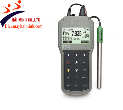 Máy đo pH/ORP/ISE cầm tay HI 98191