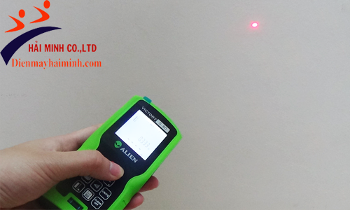 Sử dụng Máy đo khoảng cách bằng tia laser Alien A-810 đơn giản, dễ dàng
