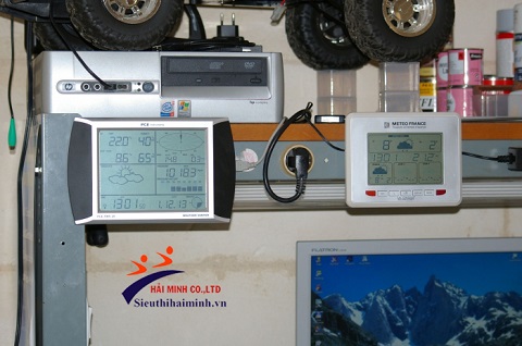 sử dụng máy đo thời tiết PCE-FWS 20 đơn giản