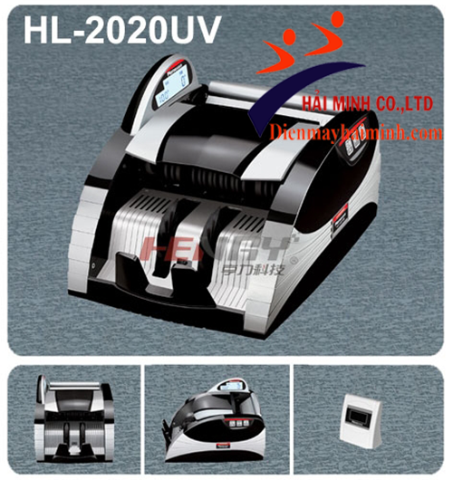 Máy đếm tiền HENRY HL-2020UV