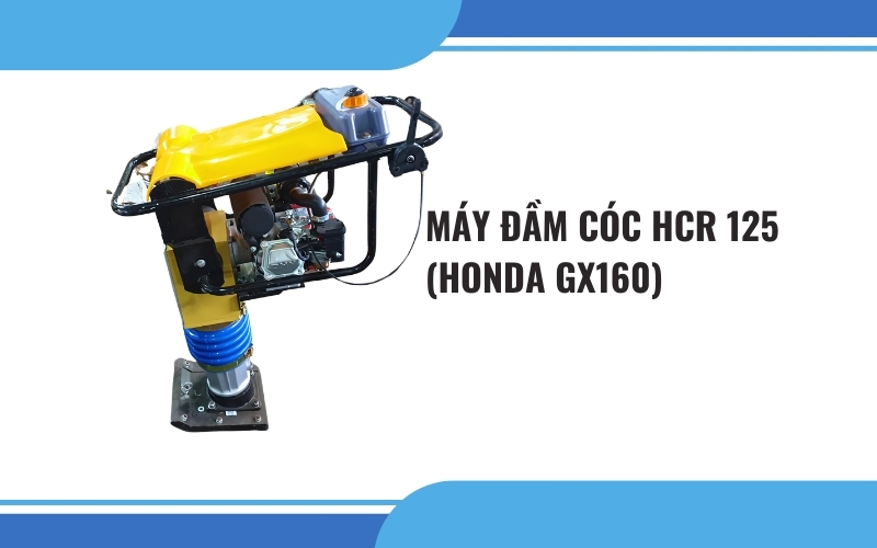 Máy đầm cóc HCR 125 (Honda GX160)