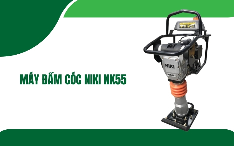 Máy đầm cóc Niki NK55