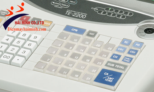 Máy tính tiền CASIO TE-2200