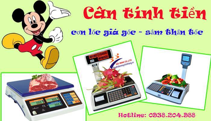 cân tính tiền giá rẻ tại hải minh