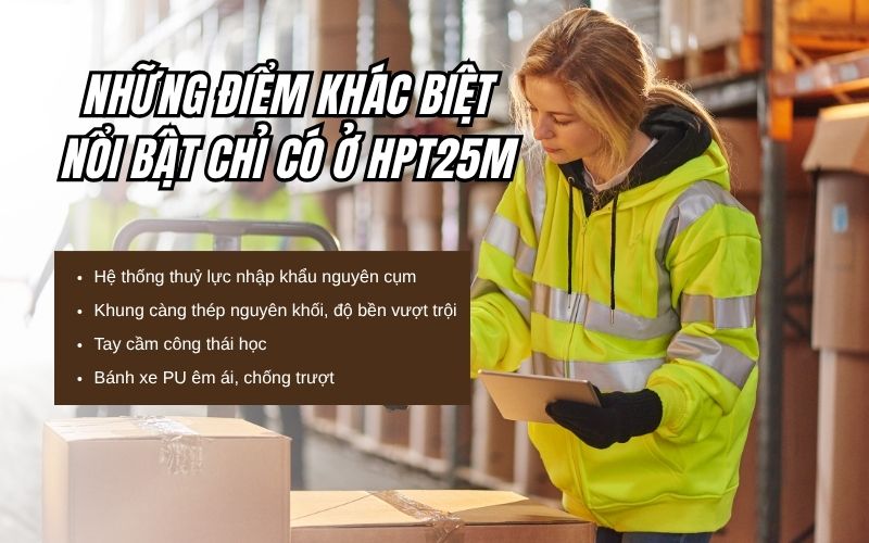 Những điểm khác biệt nổi bật chỉ có ở HPT25M