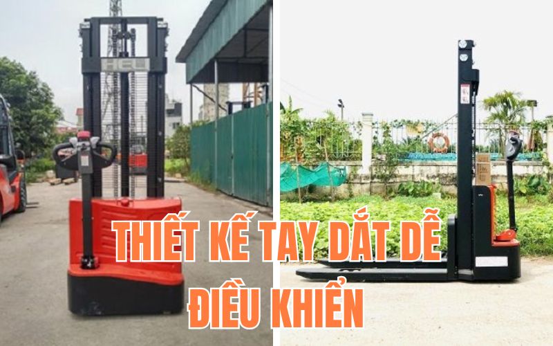 Thiết kế tay dắt dễ điều khiển