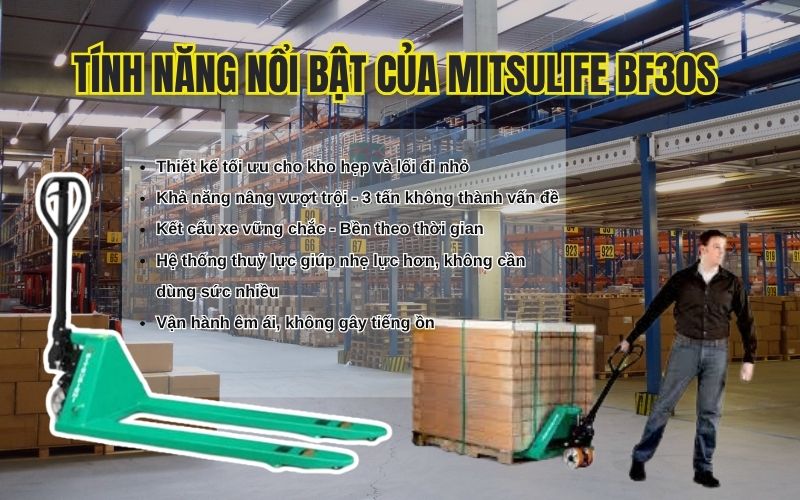 Tính năng nổi bật của Mitsulife BF30S