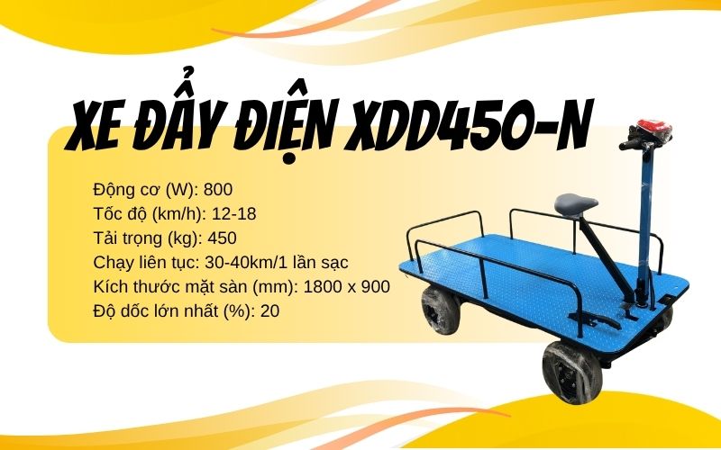 Xe đẩy điện XDD450-N 