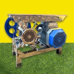 Máy đùn thịt, xương ốc Inox HM32 (khay vuông)