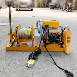 Máy tời côn mặt đất HM 500-1000 (Dùng côn)