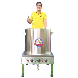 Nồi nấu phở Hải Minh điện liền nồi DL-120L (inox 304)