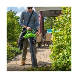 Máy thổi lá dùng pin Greenworks GD40BV