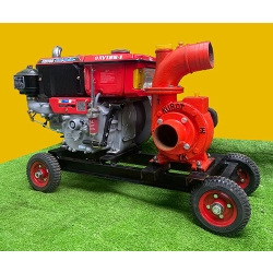 Máy bơm nước diesel Kubota phi 100 Vikyno RV125