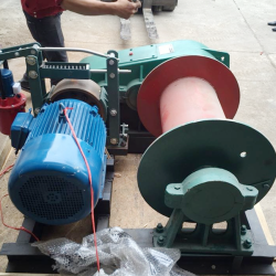 Máy Tời Kéo Mặt Đất 5 Tấn HM JK5 (Phanh Thủy Lực - Chưa Cáp, Tủ)