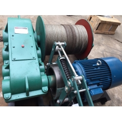 Tời Mặt Đất HM JK1.6 Đã Bao Gồm 100m Cáp (Phanh Thủy Lực)