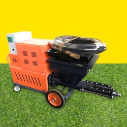 Máy phun vữa trát tường HM TV-2 điện 7.5kw-380v