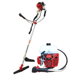 Máy Cắt Cỏ 2 Thì Oshima 328 Bạc Cần Xoay