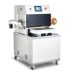 Máy dán miệng khay hút chân không Yamafuji DQ320L-E