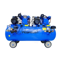Máy nén khí dây đai PEGASUS TM-V-0.25/12.5x2-3HPx2-230L
