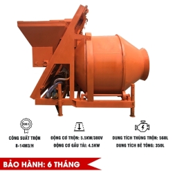 Máy trộn bê tông JZC 400