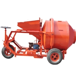 Máy trộn bê tông tự hành quả trám HM-450 lít