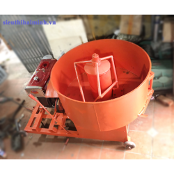 Máy trộn bê tông HM350 lắp động cơ chạy dầu D15