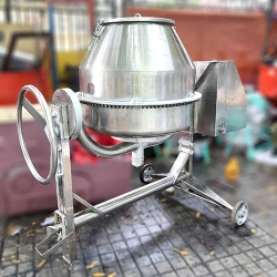 Máy trộn bê tông inox IN350L