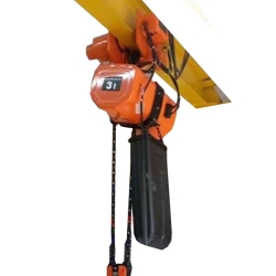 Pa lăng xích điện Hitachi 3 tấn 6 m di chuyển 3SH-3ST