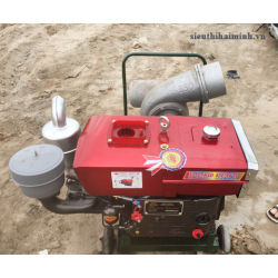 Máy bơm nước đầu nổ Diesel D24 phi 200