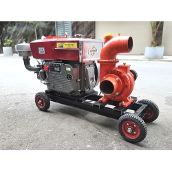 Máy bơm nước đầu bơm Kubota phi 120 Diesel D22