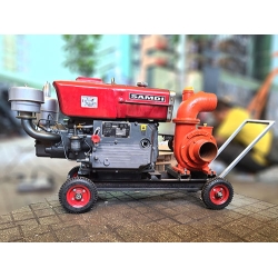 Máy bơm nước đầu bơm Kubota phi 120 Diesel D15