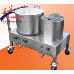 Nồi Nấu Phở Hải Minh Điện Đôi HM 20-80 (bánh xe) (Inox 304)