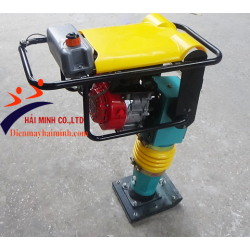 Máy đầm cóc Honda GX160 chân vuông