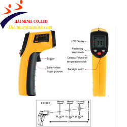 Máy đo nhiệt độ hồng ngoại Benetech GM 320