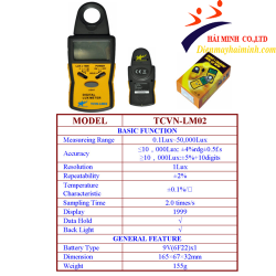 Đo cường độ ánh sáng TCVN - LM02