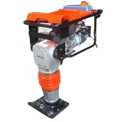 Máy đầm cóc xăng chân cao Rakuda RM100G