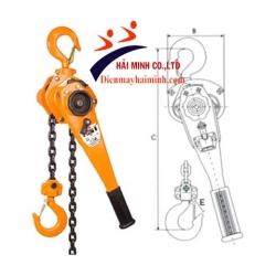 Pa lăng xích lắc tay Nitto VR-10 1 tấn 1.5m