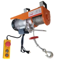 Máy tời điện mini Yamafuji B1000 (đạt tải 100%; cáp dài 22m)